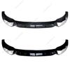 Car Front Bumper Lip Splitter For BMW X3 G01 X4 G02 M40i M40d M-Pack M-Sport 2017-2021 Black Spoiler Diffuser Body Kit Tuning