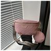 Mother and Child Bag Two-piece Set Women's Bag Saddle Bag New Shoulder Bag Fashion Messenger Bag Breast Bag