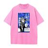 Anime BLUE LOCK Mikage Reo Cool Graphic T Shirt Men Women Cotton Tshirts Casual Oversized Tee Harajuku Male Washed T-shirt