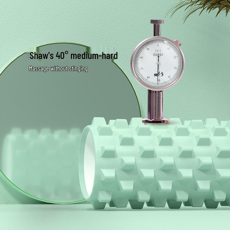 Foam Roller for Muscle Relief, Beginner Fitness, and Yoga - Wolf Tooth Massage Stick for Slimming Legs and Relaxation