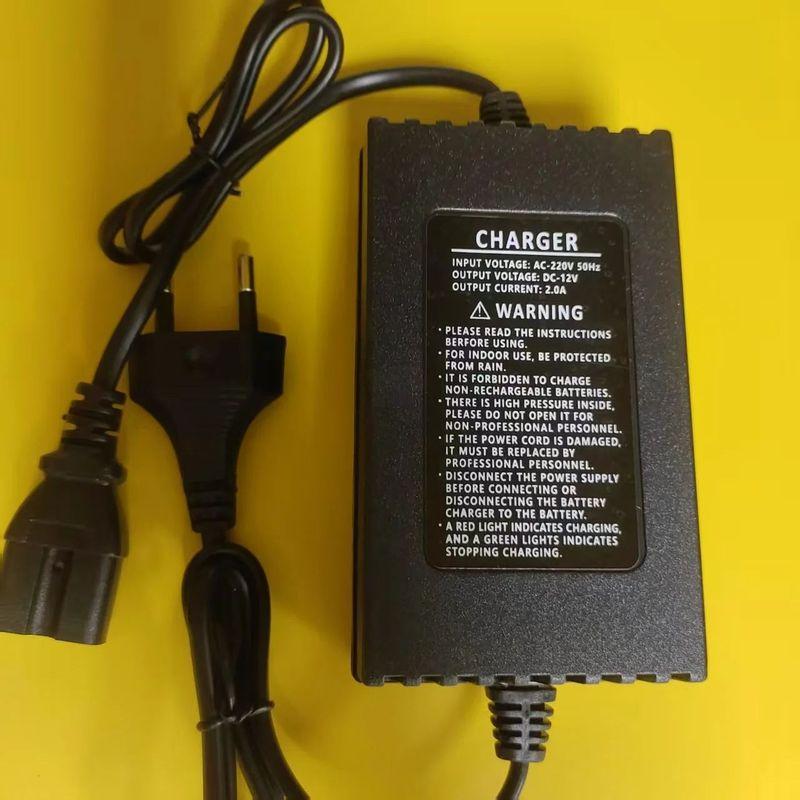 12V 2A Smart Charger For Electric Sprayer Toy Car Motorcycle Bike Lead Acid Battery 12V 8AH 10AH 12AH