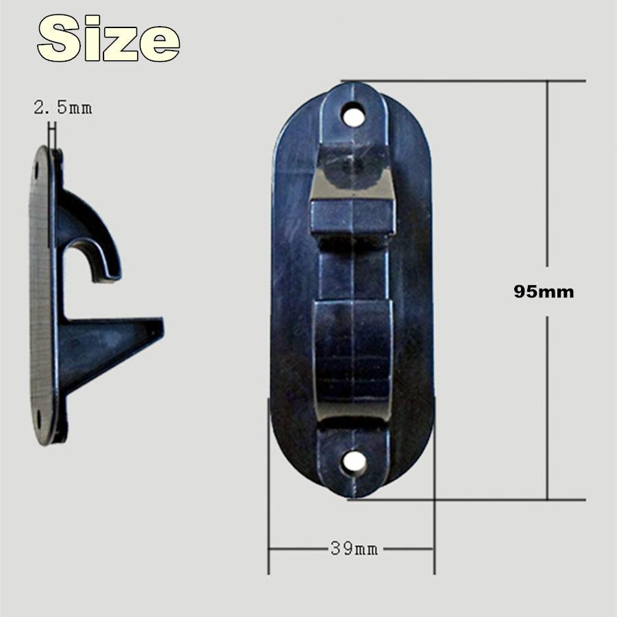 Universal 10pcs Plastic Tire Wheel RIM Hub Hook Wheel Shop Display Stand Rack Wall Mounted Hanging Hook With 24Sets Expansion screws