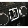 For 2011 - 2018 Jeep Wrangler JK Chrome Car Window lift switch panel Cover trims