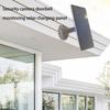 12W Security Camera Solar Panel DC 5V USB Solar Panel 360°Adjustable Mounting Outdoor Solar Cells Charger for Cameras