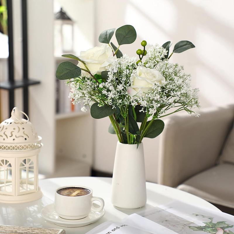 Gypsophila Artificial Flowers Bridal Accessories Christmas Home Decor Vase Dining Indoor Bonsai Diy for Wedding Holiday Supplies