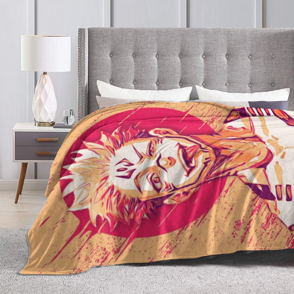 Jujutsu Kaisen Anime Sukuna Blanket Itadori Manga JJK Fleece Vintage Soft Throw Blankets for Home All Season,