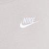 Nike Sweatshirt à col rond Club Fleece Sportswear Femme Sweatshirt Platine-Violet Blanc DQ5474-019