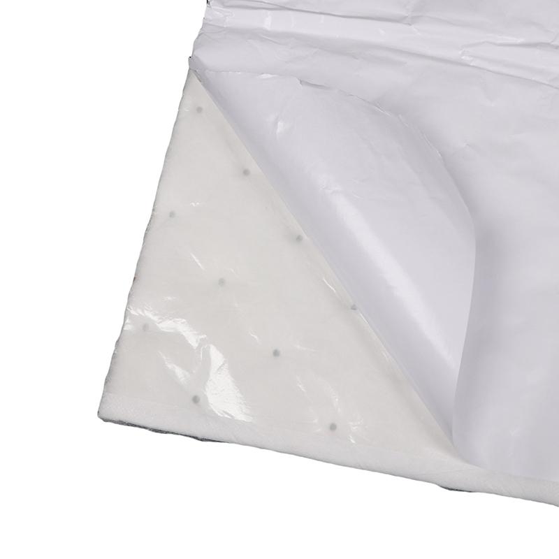 1 Piece Engine Bonnet Firewall Noise Proofing Deadener Anti-Noise Pads 2Mm Aluminum Foil Car Sound Heat Insulation Cotton Mats