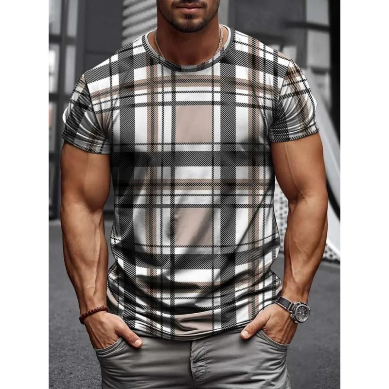 T-shirt Crâne de Noël T-shirt Crâne Amusant Haut à Manches Courtes Décontracté pour Homme X