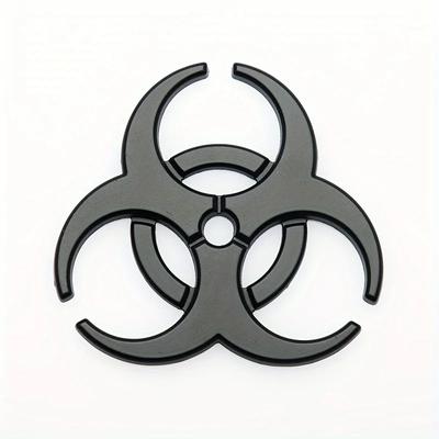 1pc Umbrella Emblem, Metal Car Decal (Stylish & Protective), Custom Vehicle Badge, Automotive Exterior Accessory