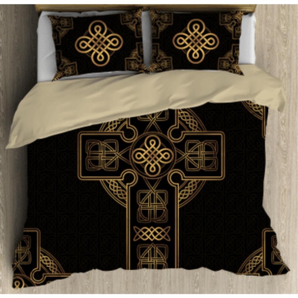 Quilt Bettbezug Set Hippie Symbole mit Liebe Bettwäschebezug Heimtextilien