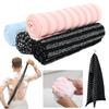 4 Stück Japanisches Reibewaschlappen Badehandtuch Peeling Rückenwäscher Badeband Tiefenreinigung Schlamm Körper Koreanisches Duschtuch