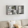 Maison Exclusive - Étagère murale gris béton 100x25x50 cm bois d'ingénierie
