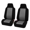 2pcs/set Universal Car Front Seat Cushion Unique Breathable Cloth Seat Cover Pad