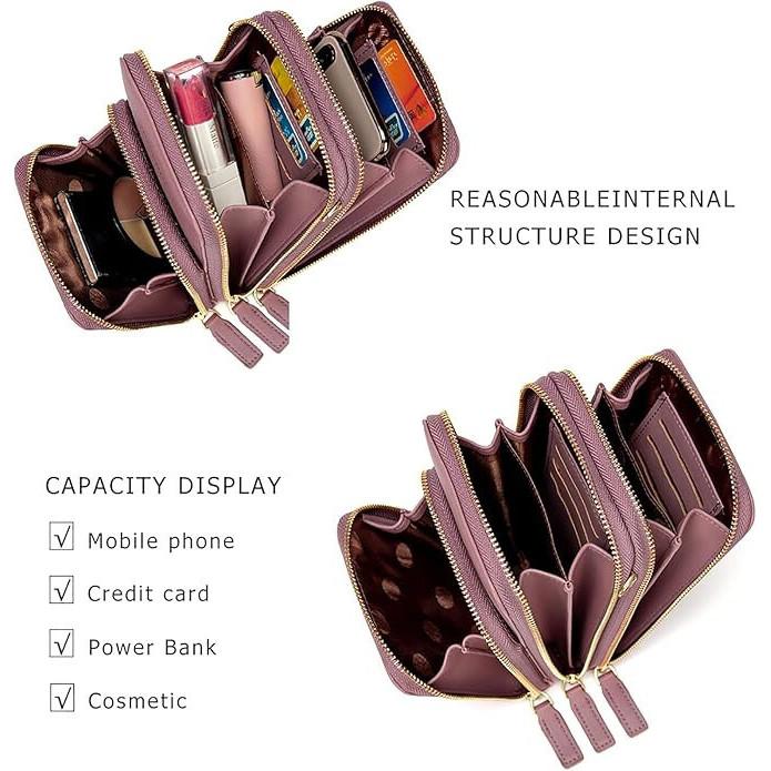 RSINC Small Crossbody Cell Phone Bag for Women Mini Over Shoulder Handbag Purse B0D9R2MNLQ