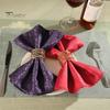 6Pcs/Set Wire Winding Napkin Ring Luxury Golden Elegant Metal Dinner Napkin Holder Buckle Wedding Party Hotel Restaurant Table Decoration