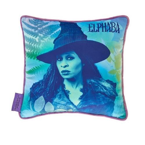 Wicked: For Good Cotton Twill Elphaba and Glinda Filled Cushion