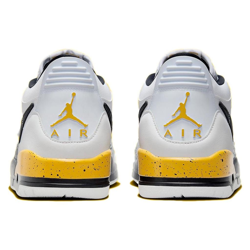 Air Jordan Legacy 312 Low Yellow Ochre Men Sneakers White Black Wolf-Grey CD7069-107