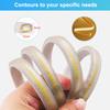 220V Tuya Wifi COB LED Strip Light Bluetooth Wall Touch Dimmable 23key Remote 750W Controller Kit 288Leds/m Waterproof Flex Lamp