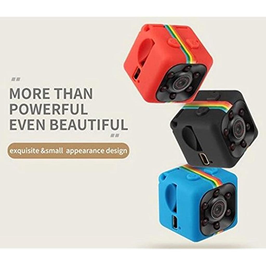 Mini Sq11 Hd Camera 1080P Night Vision Resolution (Black Color)