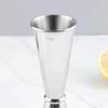Doppelkopf-Cocktailmaßbecher-Set aus Edelstahl