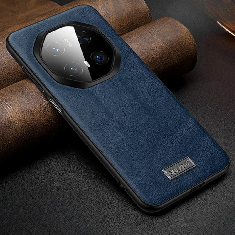 

Подходит для чехла для мобильного телефона Huawei Mate70rs Extraordinary Master Huawei Всесторонний 40rs Porsche 60rs Мужской кожаный чехол Huawei Mate 40RS Porsche Design