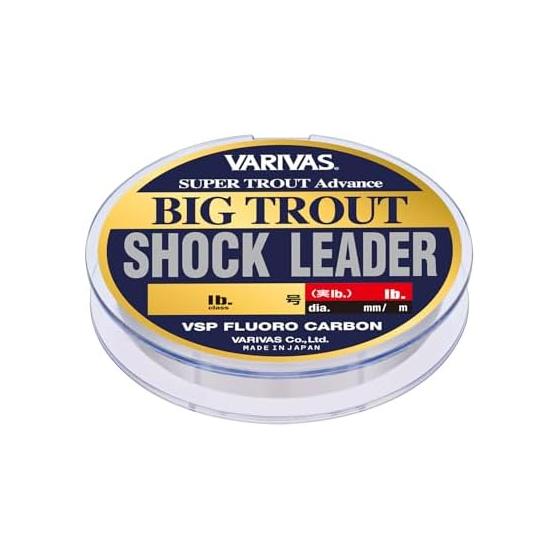 VARIVAS Shock Leader Super Trout Advanced Big Trout VSP Fluorocarbon 30m
