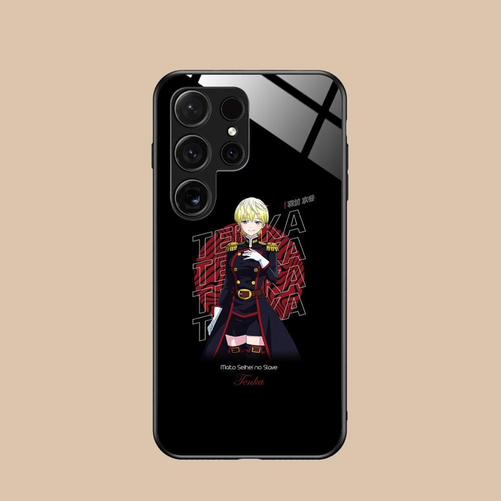 

Mato seihei no slave Tenka Izumo Glass Mobile Phone Case for Samsung Galaxy S26 S25 S24 S23 S22 S21 S20 Note20 Plus FE Ultra Galaxy S26