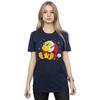 Looney Tunes Womens/Ladies Christmas Tweety Cotton Boyfriend T-Shirt