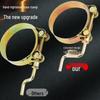 European Heavy-Duty Ratchet Hose Clamp with Thickened U-Bolt for Secure Water Connections.