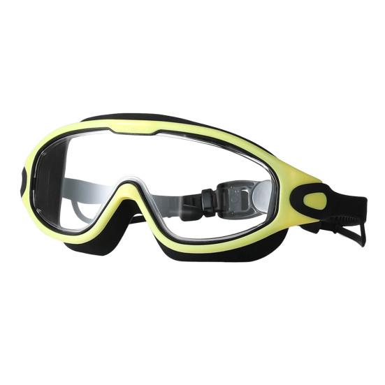 

Очки для плавания, защита от запотевания, УФ-излучения, очки с широким обзором, герметичные, удобные, спусковые очки с одной кнопкой, очки для бассейна для мужчин, женщин, взрослых, молодежи