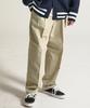 STAGE NAME Ss Double-Tuck Silhouette Wide Pants_Light Beige