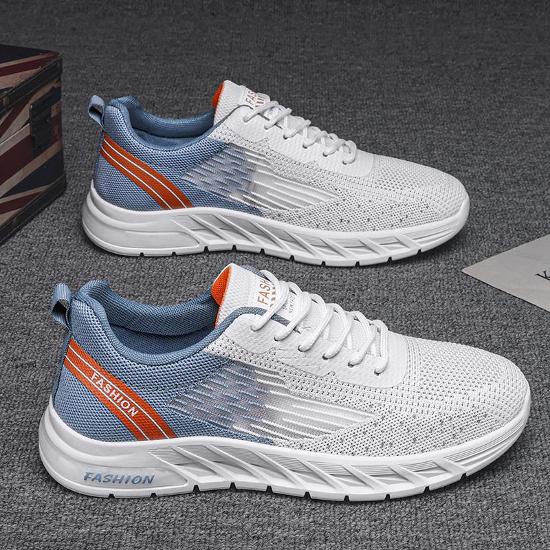 New Men's Sneakers Summer Mesh Casual Running Lace Up Soft Sole Tennis Men Breathable Fashion Sports Shoes Zapatillas Hombre