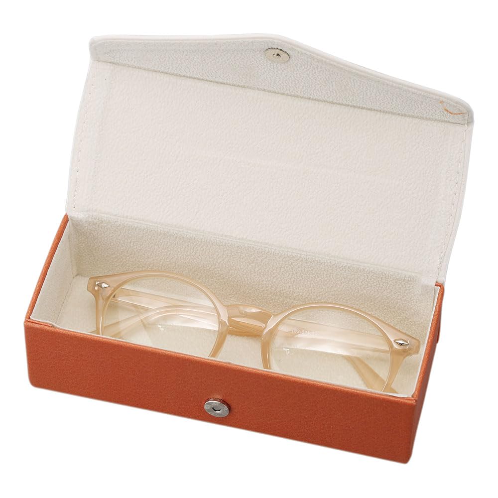 Estojo Rígido para Óculos de Pérola Com Botão Magnético Falso Moomin Inclui Microfibra Comporta 2 Little My Presente Perfeito para Dia ou Estojo de Dia, Estojo, Pares, Couro,