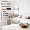 3-Tier Folding Aluminum Fruit Hanging Basket