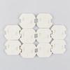 12PC Baby Self Adhesive Power Socket Cover with Turn Mechanism Socket Protection