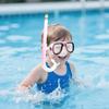 Kids Diving Goggle Mask Breathing Tube Shockproof Anti-fog Durable Underwater Swimming Glasses Band Snorkeling Accessories Set