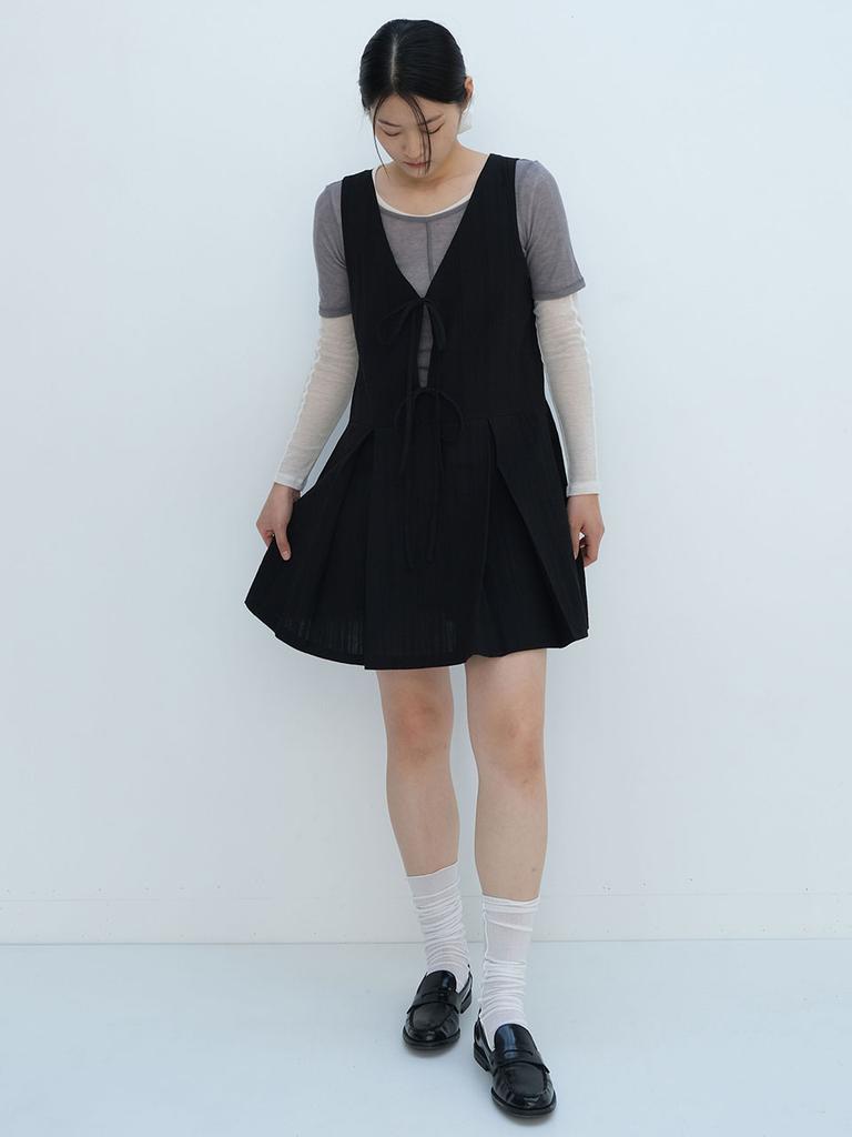 Bemon Mini Two-Way Low-Rise Dress_Black