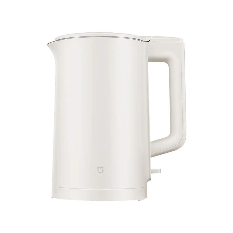 

XIAOMI MIJIA Electric Kettle C1 Fast Hot boiling Stainless 1500W Water Kettle Teapot 1.5L Smart Electric Kettles For Home 220V Add UK adapter білий
