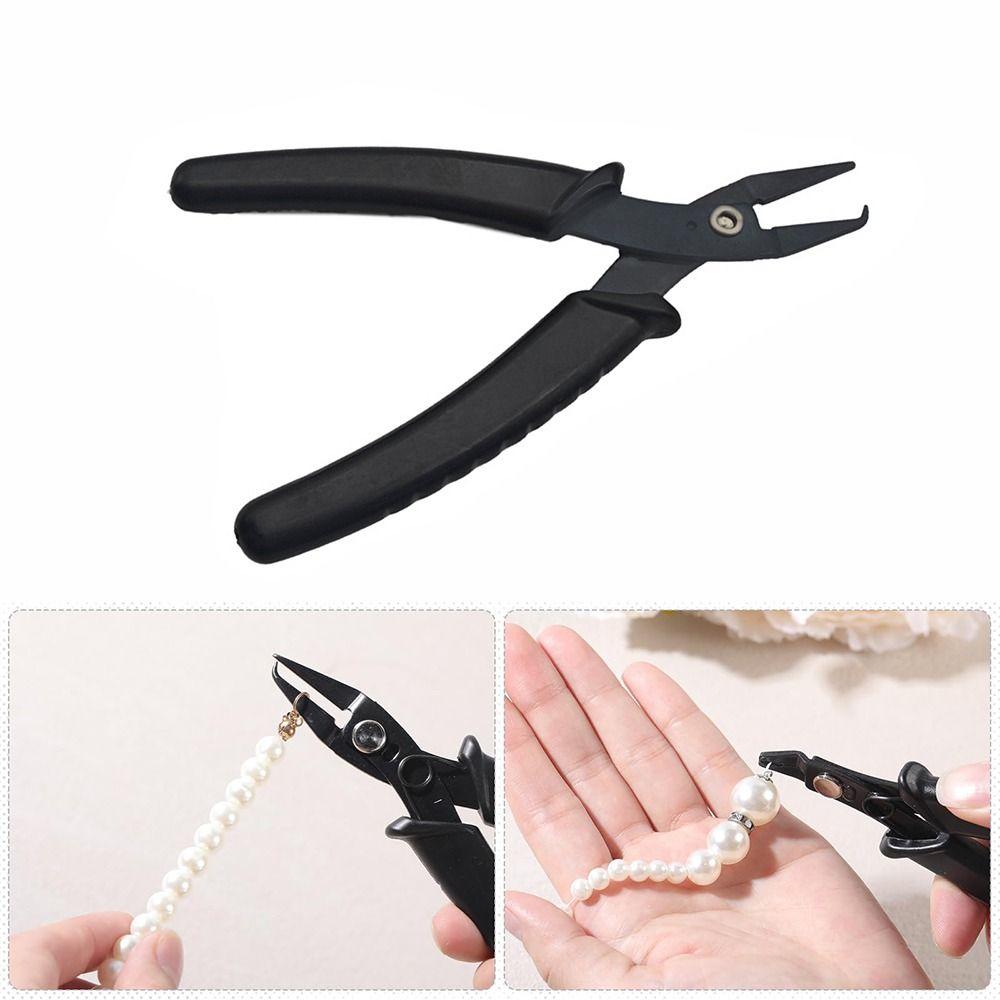 Opening/Closing Split Ring Pliers Crimping Function Hook Pliers Jump Ring Pliers Household