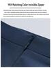 Women's Navy Blue A-Line Over-the-Knee Pencil Skirt - Professional Formal Wear