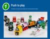 Magnetic Thomas the Tank Engine Wooden Train Set with Cake Party Decorations