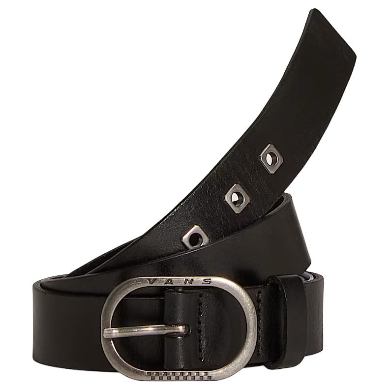 Vans Full Grain Leather Belts Unisex Black VN000QCNBLK 30