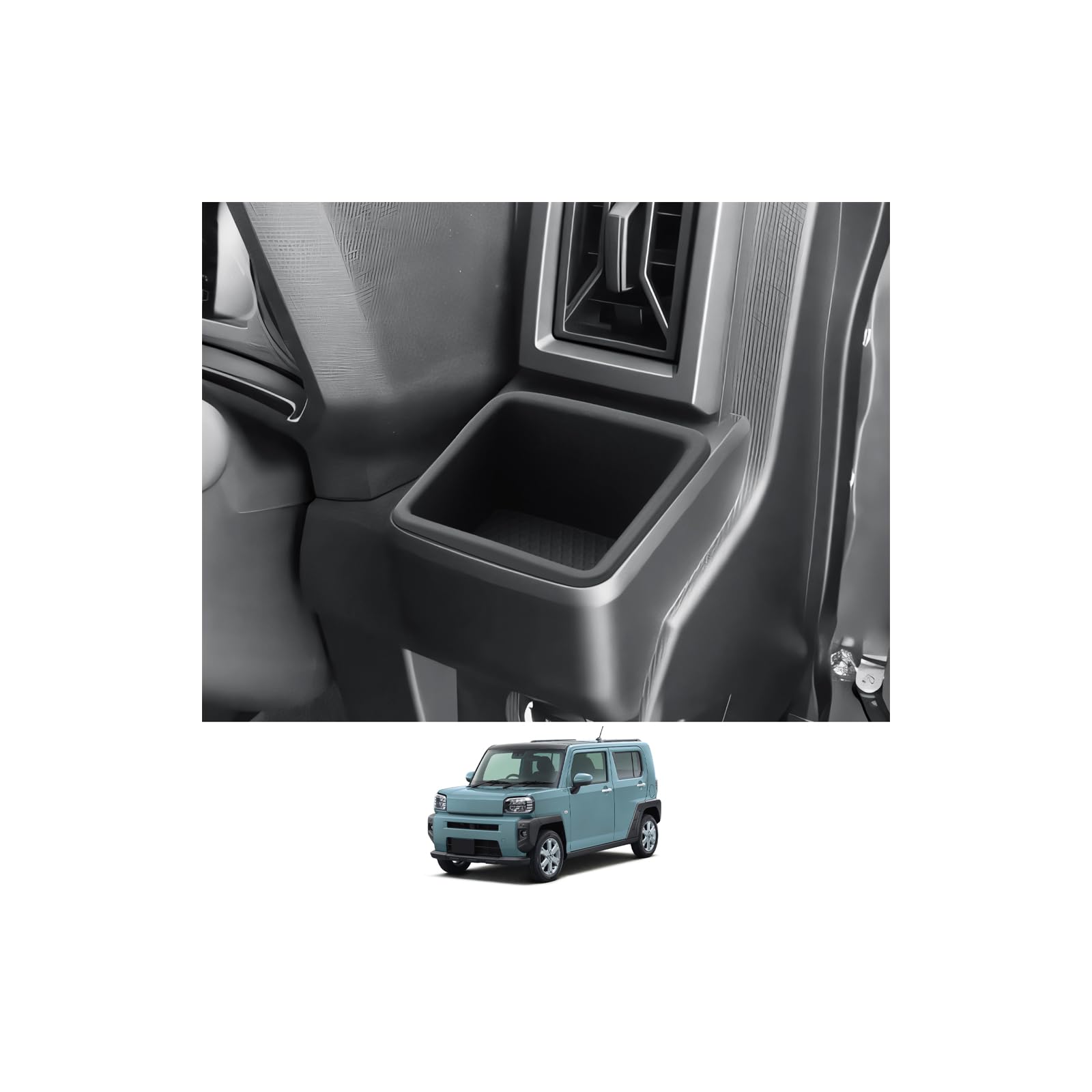 

2025 Daihatsu Taft Силиконовый коврик-подстаканник Taft Силиконовый подстаканник Daihatsu Taft Бутылка для воды для напитков Daihatsu Taft LA900 LA910 Интерьер Легко моющийся