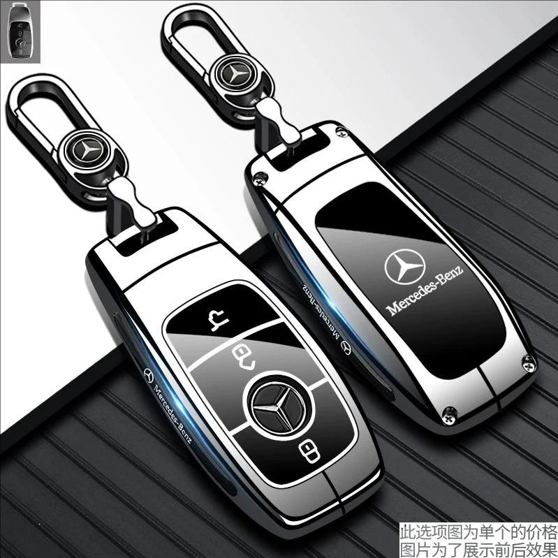 TPU Style Car Key Case Cover Shell Fob For Mercedes Benz C E S Class W206 W223 W214 GLA GLB GLC CLA CLS E300 S450 S580 S500 LL3