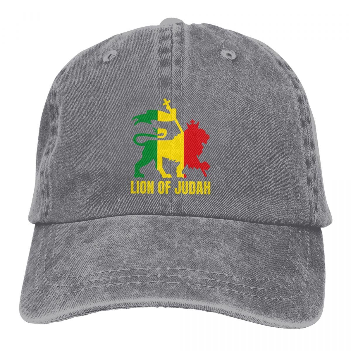 Judah Baseball Cap Unisex Hats Women Visor Protection Snapback Rasta Flag Lion Caps One Size