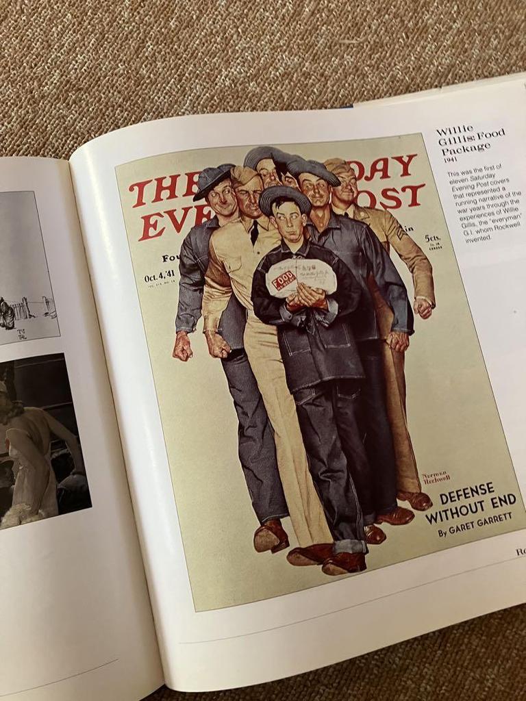 [USED] Norman Rockwell Norman Rockwell Art Collection Illustrations Foreign Book