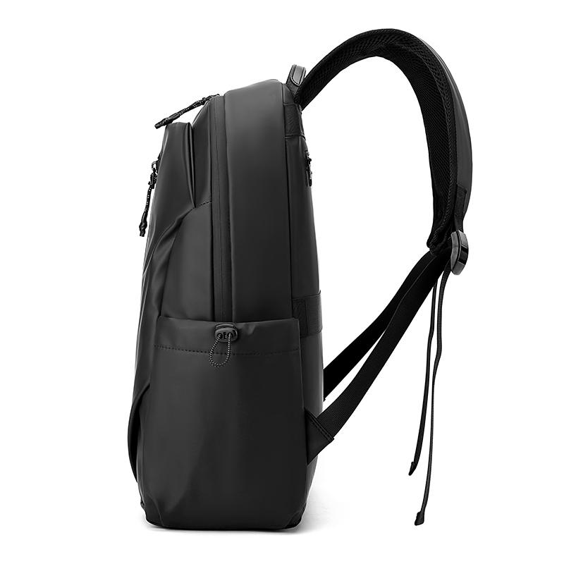Sleek Black Waterproof Backpack for Men Stylish & Functional Laptop Backpack for Daily Use & Travel