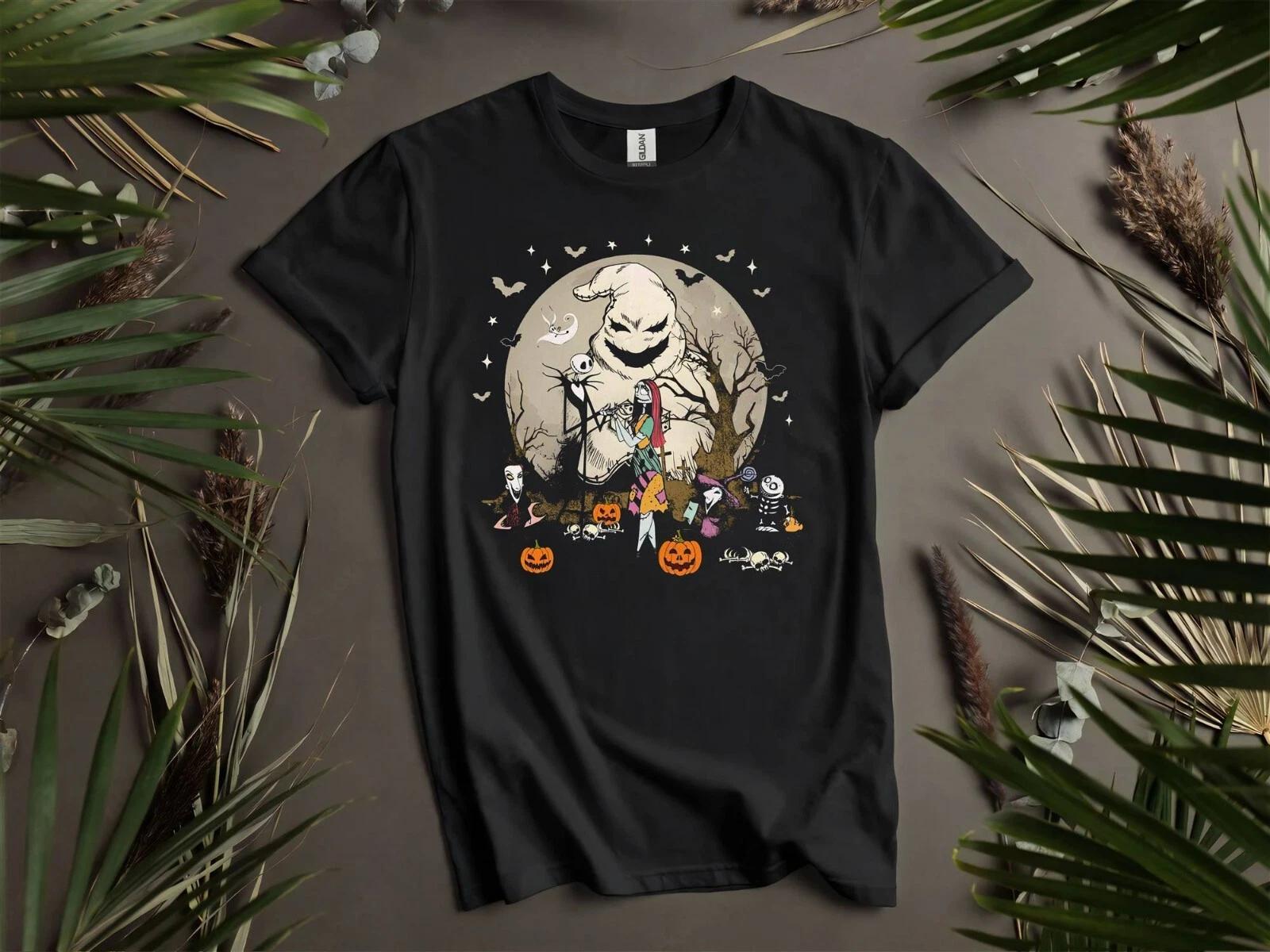 The Nightmare Before Christmas T-shirt T shirt Men Women Unisex Tshirt K795 S