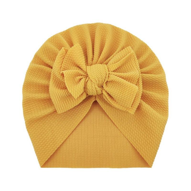 

New baby spring and autumn thin threaded bow hat, cute girl pullover hat, children s hat